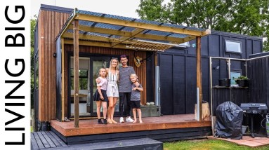 Family Build Epic Modern-Country Style Tiny House 16 Family Build Epic Modern-Country Style Tiny House