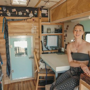 Her DIY Box Truck Tiny House - Giving Up The 9-5 For A Home On Wheels
