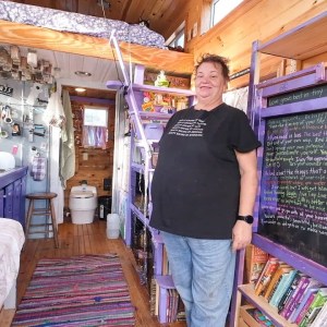 Her DIY Tiny House On Wheels - 6 Years Of Tiny Living + Clever Build Hacks