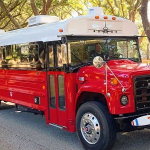 School Bus Converted Into Luxurious Traveling Tiny Home