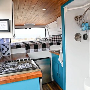 DIY Promaster 3500 Camper Van Tiny House W/ Shower & Toilet