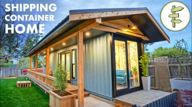 40ft Shipping Container Converted into Amazing Tiny House - Full Tour 20 40ft Shipping Container Converted into Amazing Tiny House - Full Tour