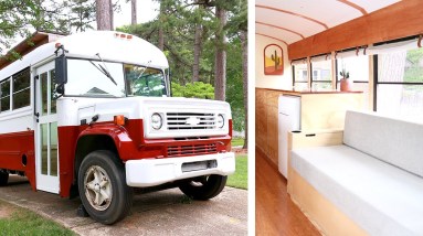 Architect Builds One Of A Kind Skoolie Bus Conversion 12 Architect Builds One Of A Kind Skoolie Bus Conversion