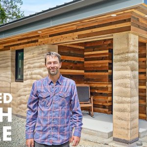 BUILDING with RAMMED EARTH - An Impressive & Super Durable Natural Material!