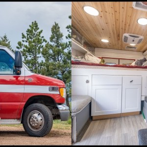 Off Grid Overland Ambulance Tiny House - Retired Fireman's Dream Rig