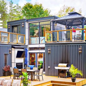 Mind-Blowing Shipping Container Home with MASSIVE Rooftop Deck - Full Tour