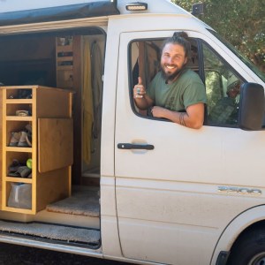 DIY Diesel Sprinter Camper Van Tiny Home - Fulltime Travel & Work On The Road