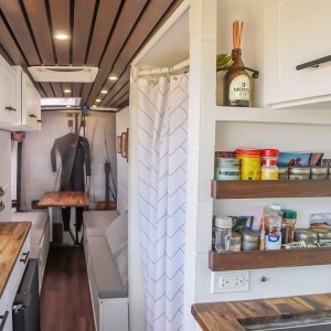 Extended ProMaster w/ Shower Traveled From Canada to Patagonia