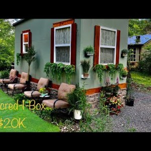 $20k 8’x16’ Incred-I-Box, Bed Option & Another Patio Created Out Back, Let’s Take a Look 🏡🌲