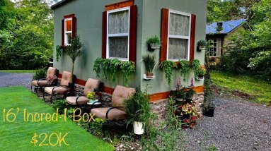 $20k 8’x16’ Incred-I-Box, Bed Option & Another Patio Created Out Back, Let’s Take a Look 🏡🌲 6 $20k 8’x16’ Incred-I-Box, Bed Option & Another Patio Created Out Back, Let’s Take a Look 🏡🌲