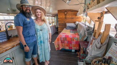 DIY School Bus w/ Art Studio - Tiny House Living 8 DIY School Bus w/ Art Studio - Tiny House Living