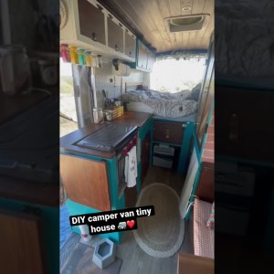 Her Tiny House On Wheels - #vanlife