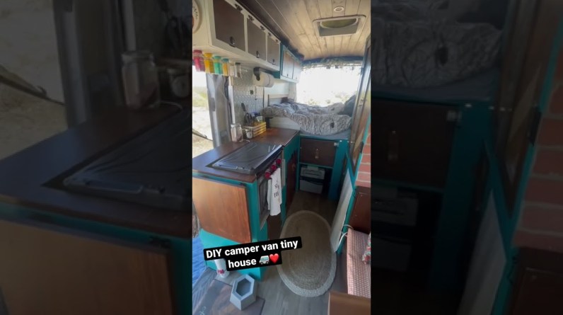 Her Tiny House On Wheels - #vanlife