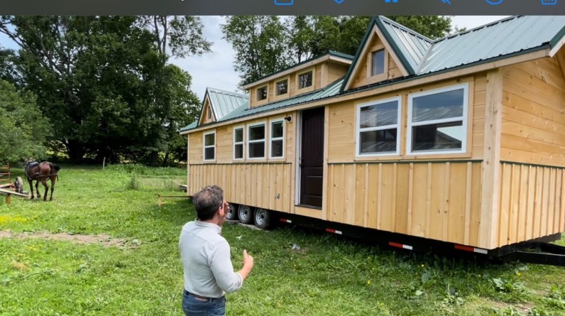 Part 4: 2nd Stop in Kentucky at the Amish to see Tiny Houses  # 3 (Edmondson) and # 4 (Fogle) 🏡🏡