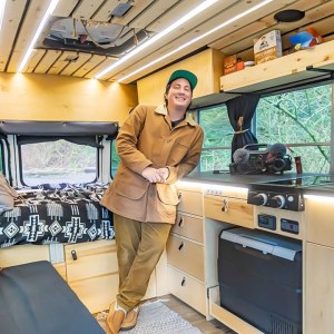 Short Bus w/ Thoughtful Lighting — Buslife Changed His Life