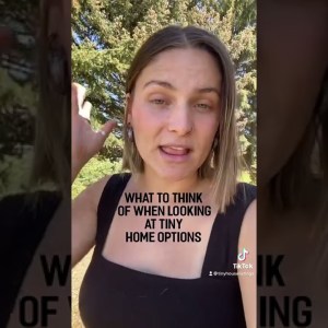 THREE things you need to know about tiny houses #shorts