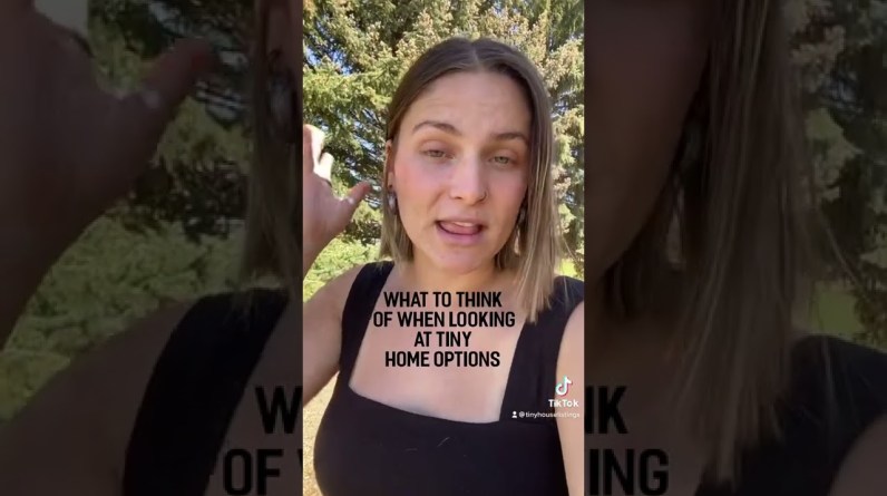 THREE things you need to know about tiny houses #shorts