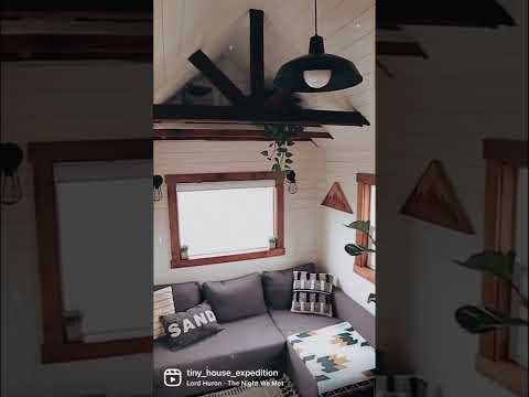 Tiny House Mood ✨🌿 full TOUR on our channel #shorts