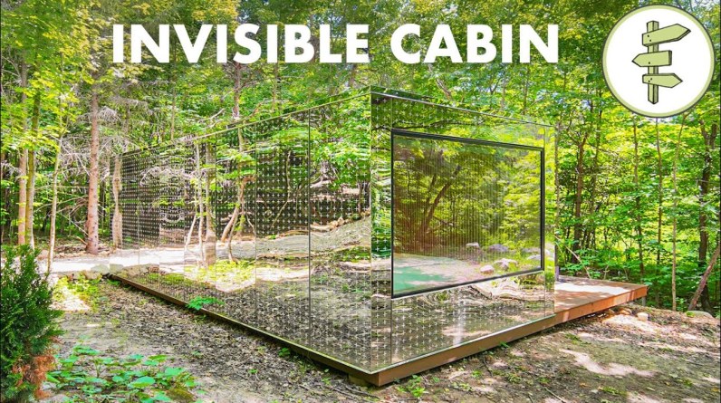 This Mirror Cabin is Hidden in Plain Sight – Chameleon Tiny House with Beautiful Interior