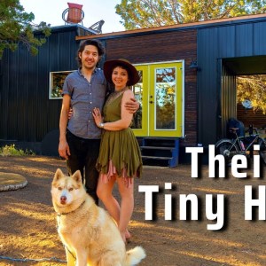DIY Moroccan Style Tiny House from Dad's Life Insurance, a fresh start