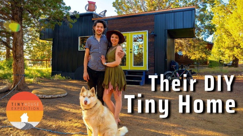 DIY Moroccan Style Tiny House from Dad's Life Insurance, a fresh start