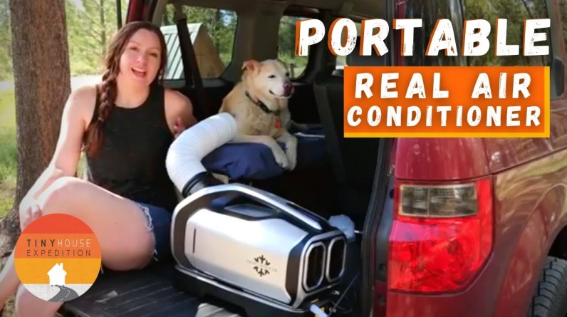 Zero Breeze Mark 2 Portable Air Conditioner - low power AC!