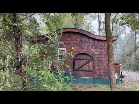 Weekly Wednesday Q&A Episode 19 on Location in The Forest @ The Tiny Hobbitt House on Wheels 🏡🇺🇸