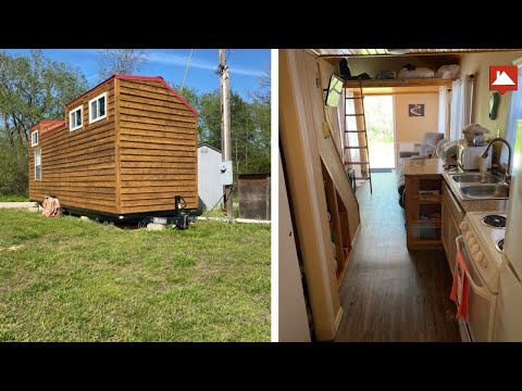 This Double Loft Tiny House For Sale | Full Tour