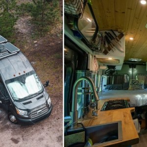 Amazing Off-Grid Adventure Van | Full Tour