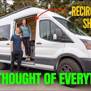 DIY Ford Transit w/ Recirculating Shower & Heated Floors