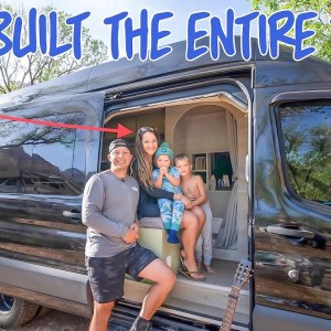 Family of 4 in DIY Promaster Camper Van