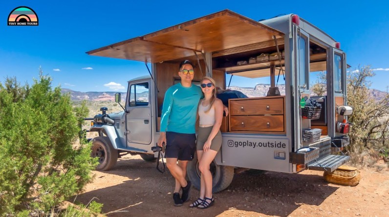 1981 Toyota Landcruiser Tiny House - Emergency Response Vehicle Conversion