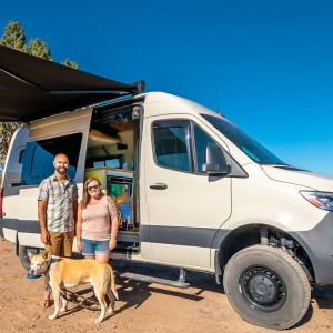 4x4 DIY 2020 Mercedes Sprinter Van Built for Off-Roading