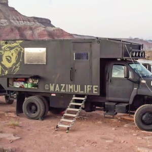 4x4 Snow Plow Turned Tiny Home