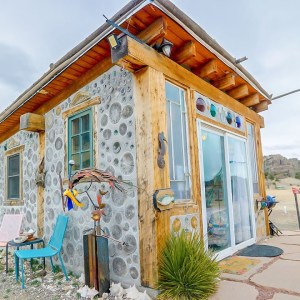 Cordwood Constructed Tiny Home Homestead w/ Grow Dome