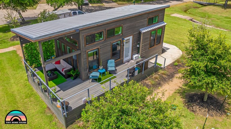 Could you live in this stunning #tinyhouse ?