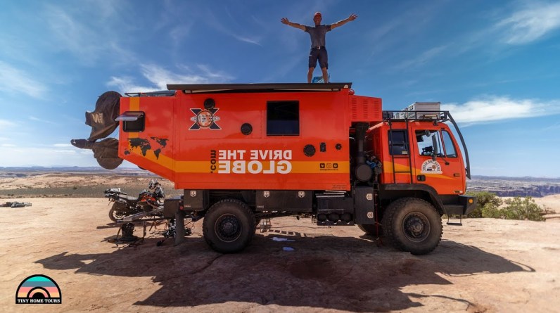 DIY 1994 Stewart Stevenson Military Expedition Vehicle Turned Home