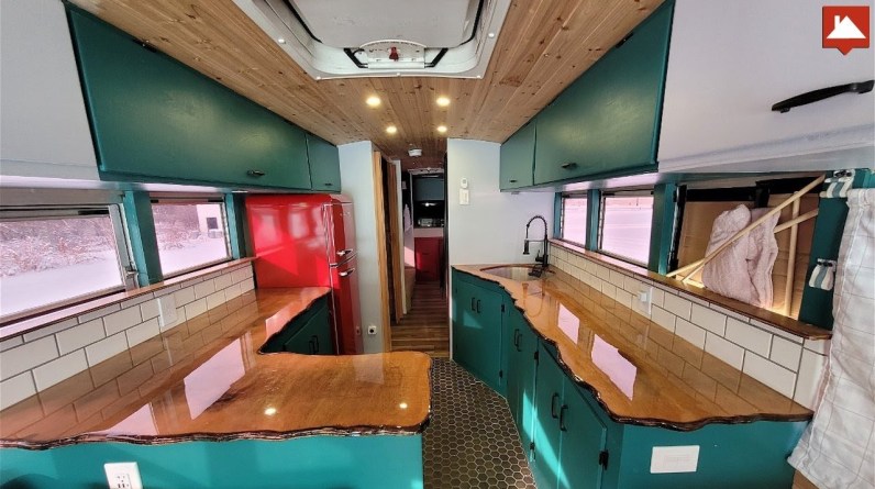 Hit The Road With The WHOLE Family In This Amazing Skoolie Bus