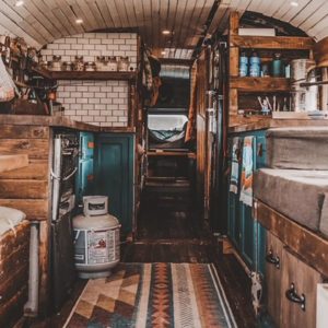Marine Veteran & Her DIY School Bus Tiny House - Family Life On The Road