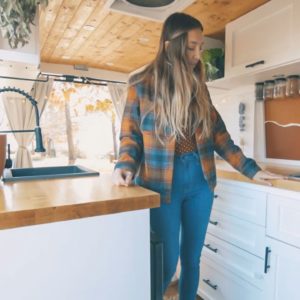 Her DIY Dodge Promaster Camper Van Tiny House - Downsizing To A Camper Van