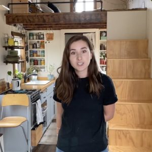 Super Cute Tiny House With Two Lofts Runs Completely On Solar