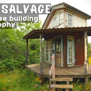 Tiny Houses Built w/ Salvaged Materials in Model Village