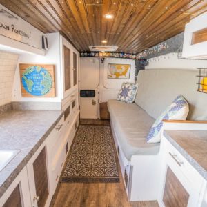 Stealth DIY Chevy Express Camper Van Tiny House Tour - Full Time Vanlife