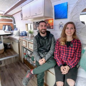 DIY Promaster Tiny House - Clever U Shaped Dinette Bed & Mobile Income