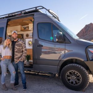 Stunning 4x4 Sprinter Camper Van - Couple's Adventure Tiny House