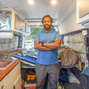 DIY 4x4 Mercedes Sprinter Camper Van - Living His Best Life in Baja