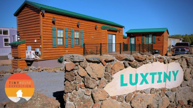 Relaxed life at LuxTiny Community plus Tiny House with Casita Tour